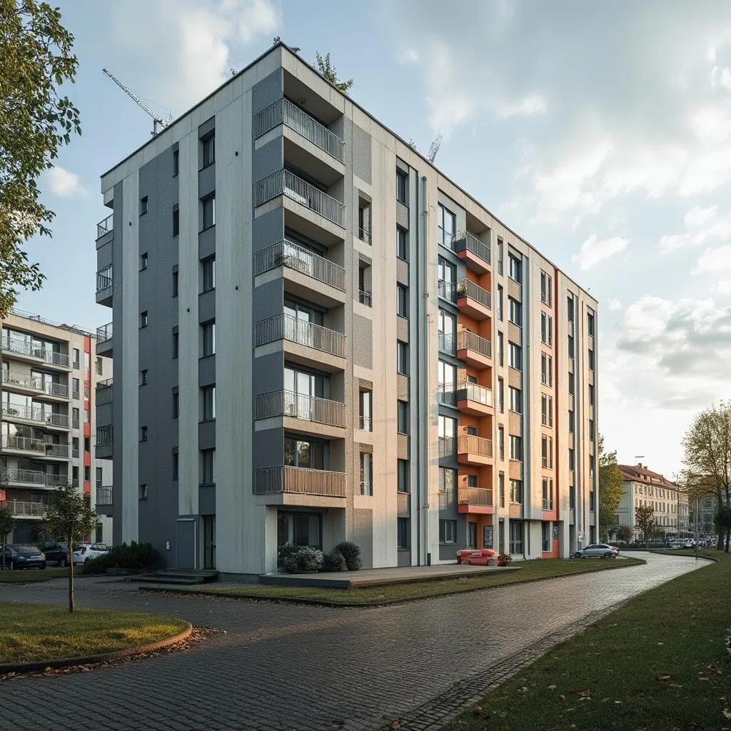Sídlisko po energetickej modernizácii